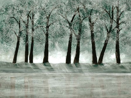 Green Forest 1 by Doris Charest art print