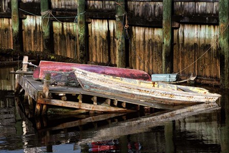 Southwest Harbor Dinghies by Andy Crawford Photography art print