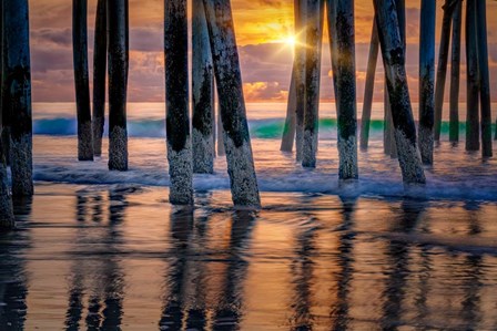 Old Orchard Beach Sunrise by Rick Berk art print