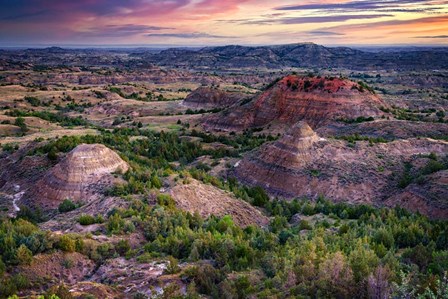 Painted Canyon at Dawn by Rick Berk art print