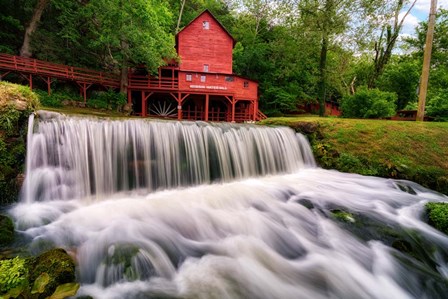 Hodgson Water Mill by Rick Berk art print