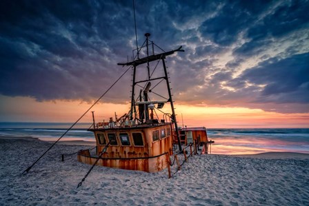 Shipwreck of the Ocean Pursuit by Rick Berk art print