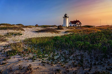 Sunset at Race Point by Rick Berk art print