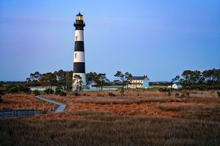 Morning at Bodie Island Lighthouse by Rick Berk art print