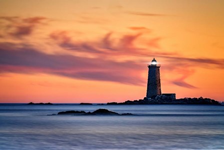 Whaleback Lighthouse by Rick Berk art print