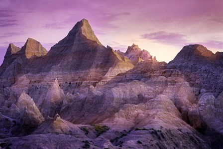 Twilight in the Badlands by Rick Berk art print