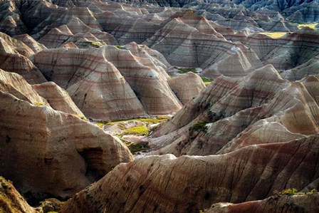 The Badlands Wall by Rick Berk art print