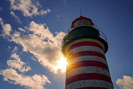 Shining Through at West Quoddy Head by Rick Berk art print