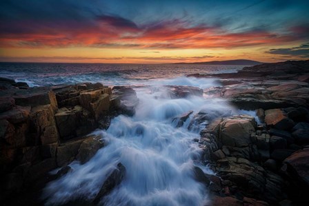 Rising Tide at Schoodic Point by Rick Berk art print