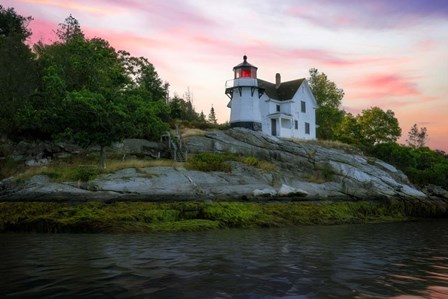 Perkins Island Lighthouse by Rick Berk art print