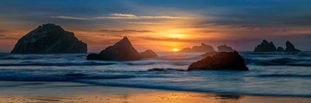 Bandon Sunset by Rick Berk art print