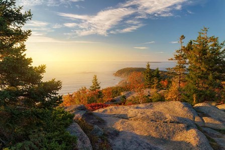 Gorham Mountain Autumn by Rick Berk art print