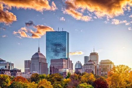 Autumn in Boston by Rick Berk art print