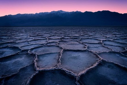 Badwater Twilight by Rick Berk art print