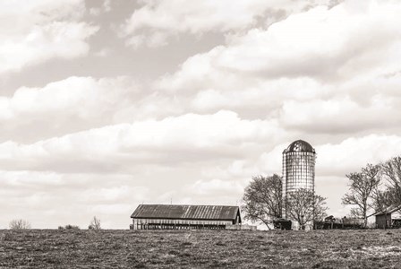 Butler Road Farm by Jennifer Rigsby art print