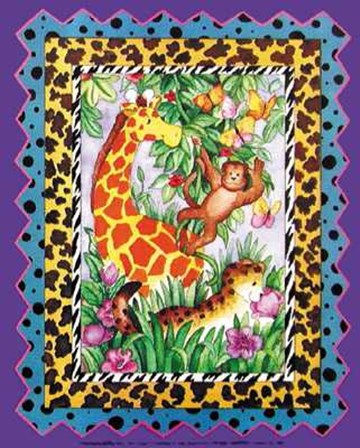 Wild Jungle I by Marnie Bishop Elmer art print