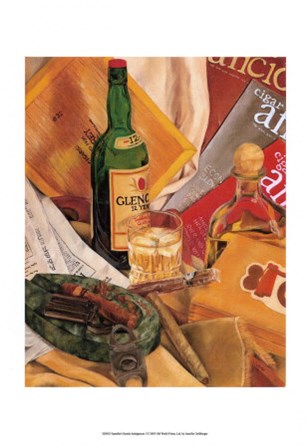 Jennifer&#39;s Scotch Indulgences I by Jennifer Goldberger art print