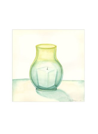 Solitary Votive II by Jennifer Goldberger art print