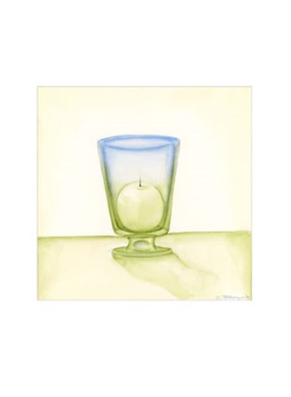 Solitary Votive III by Jennifer Goldberger art print