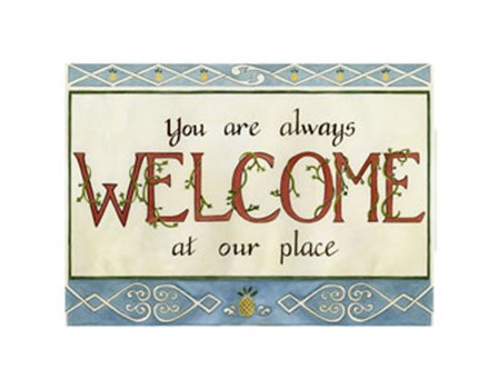 Welcome by Tara Friel art print