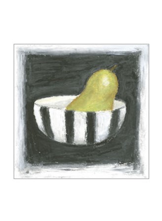 Pear in Bowl by Chariklia Zarris art print