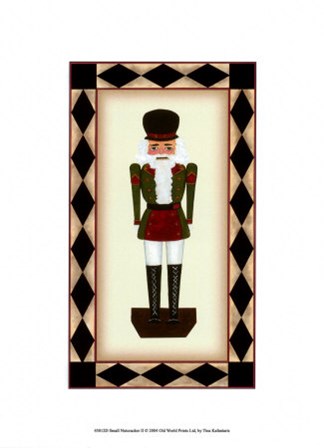 Small Nutcracker II by Tina Kafantaris art print