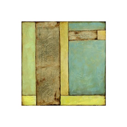 Stained Glass Window III by Jennifer Goldberger art print