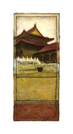 Oriental Panel I by Vision Studio art print