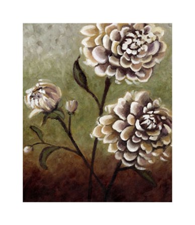 Eastern Dahlias I by Megan Meagher art print