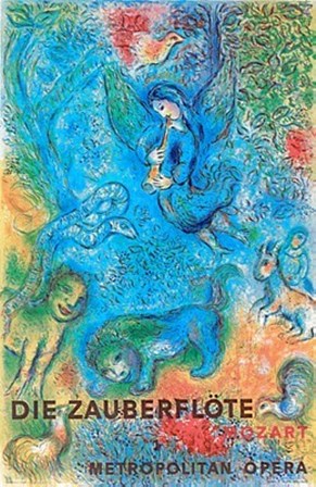 Die Zauberflote by Marc Chagall art print