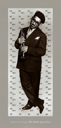 Bebop (Dizzy Gillespie) by William P. Gottlieb art print