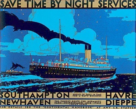 Save Time by Night (litho) by Kenneth Shoesmith art print