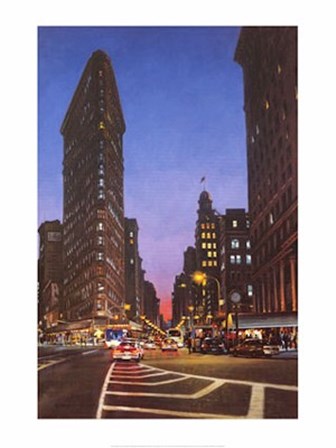 Flatiron at Dusk by Garin Baker art print