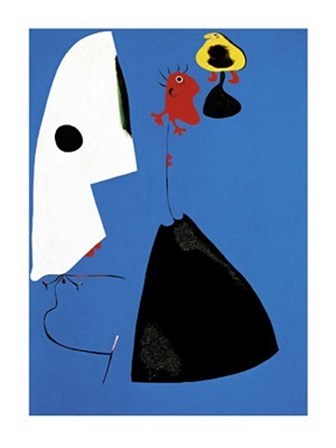 Trois Femmes by Joan Miro art print