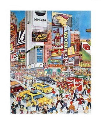 Times Square (ed. 375) by Susannah MacDonald art print