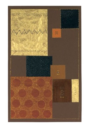 Abstract in Brown II by Lucie Chis art print