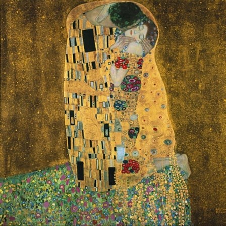 Der Kuss by Gustav Klimt art print