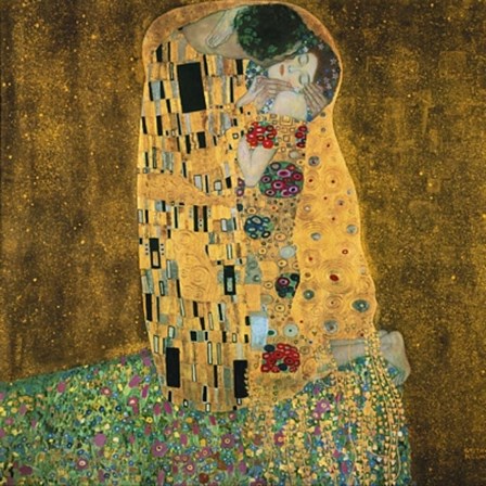 Der Kuss by Gustav Klimt art print