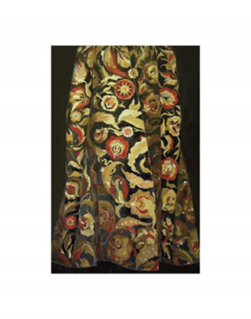 Goldflower Kaftan by Nott art print