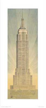 Empire State Building by Jim Holmes art print