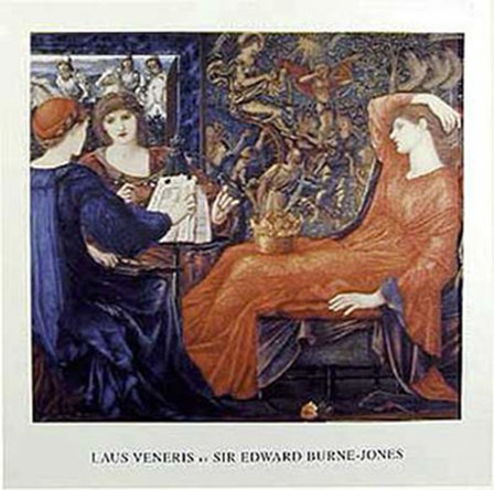 Laus Veneris by Sir Edward Burne-Jones art print