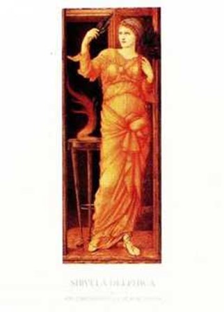 Sibylla Delphica by Sir Edward Burne-Jones art print