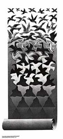 Liberation by M.C. Escher art print