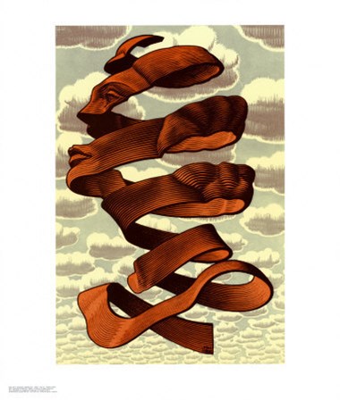 Rind by M.C. Escher art print