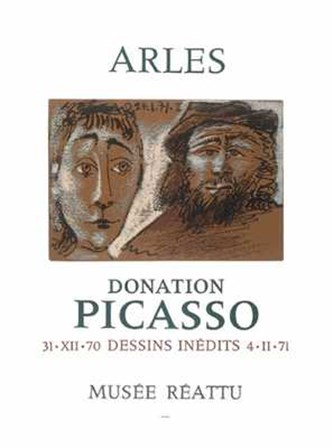 Arles-Donation by Pablo Picasso art print