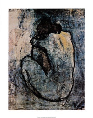 Blue Nude, c.1902 by Pablo Picasso art print