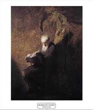 Philosopher Reading by Rembrandt van Rijn art print