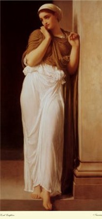 Nausicaa from James Joyce&#39;s Ulysses by Frederic Leighton art print