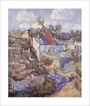 House At Auvers 1890 by Vincent Van Gogh art print