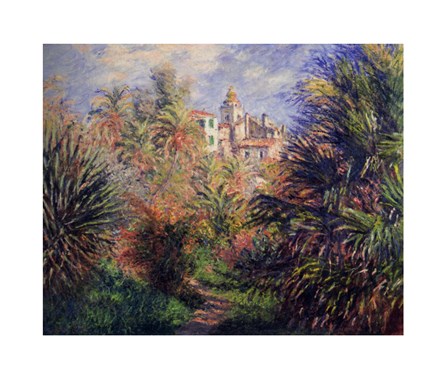 Gardens at Bordighera, 1884 by Claude Monet art print